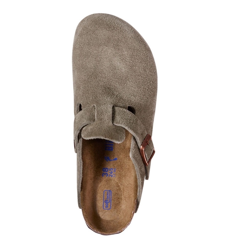 BIRKENSTOCK BOSTON WOMEN’S COMFORT CLOG, Taupe